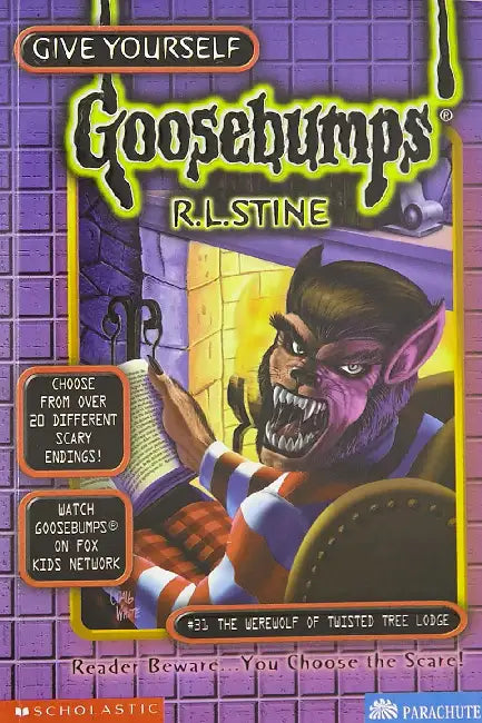 GYGB #31 Werewolf Of Twisted Tree Lodge by R L Stine
