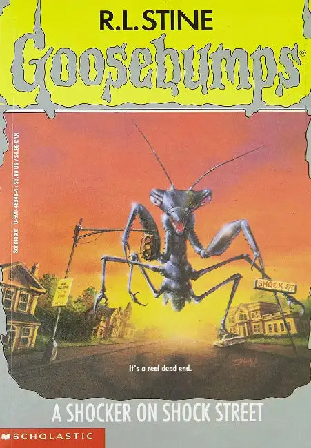 GB #35 A Shocker On Shock Street by R L Stine