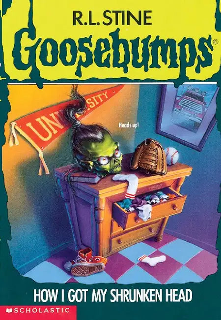 GB #39 How I Got My Shrunken Head by R L Stine