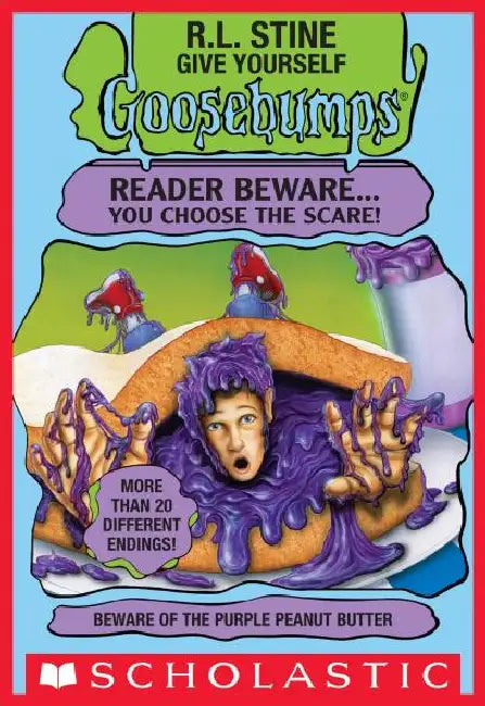 GYGB #06 Beware Of The Purple Peanut Butter by R L Stine