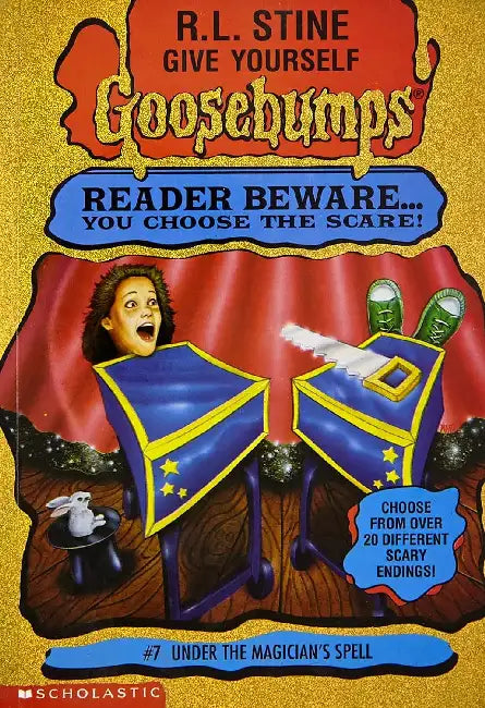 GYGB #07 Under The Magicians Spell by R L Stine