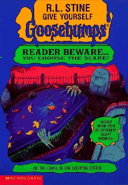 GYGB #08 The Curse Of The Creeping Coffin by R L Stine