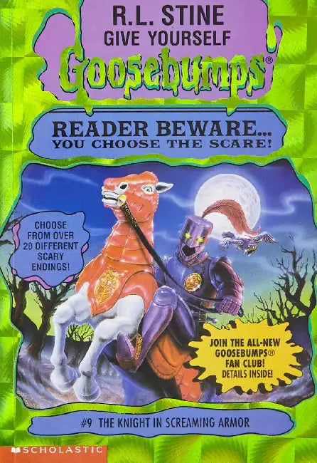 GYGB #09 The Knight In Screaming Armor by R L Stine