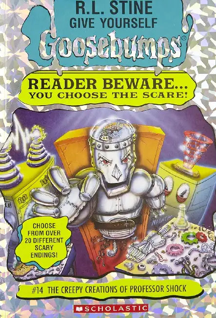 GYGB #14 The Creepy Creations Of Professor Shock by R L Stine