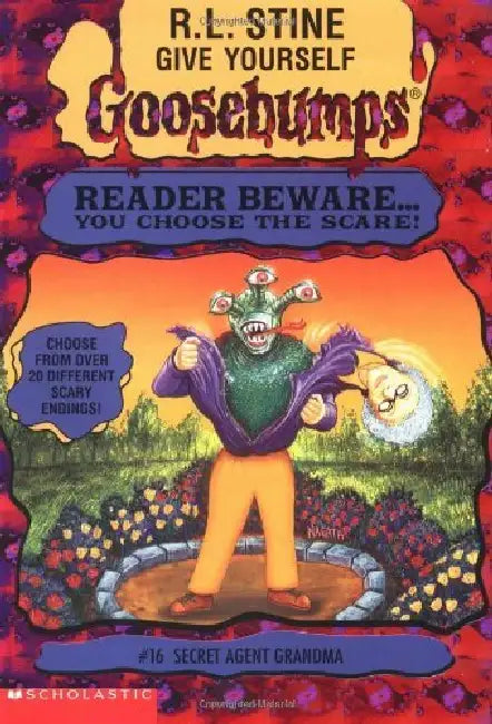GYGB #16 Secret Agent Grandma by R L Stine