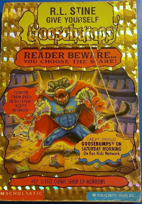 GYGB #17 Little Comic Shop Of Horrors by R L Stine
