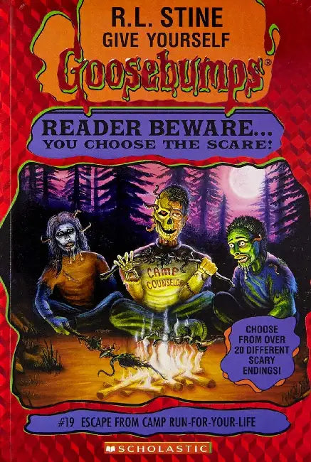GYGB #19 Escape From The Camp Run-For-Your-Life by R L Stine