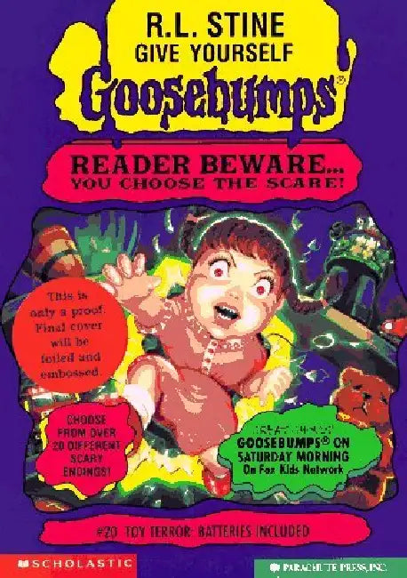 GYGB #20 Toy Terror! Batteries Included by R L Stine