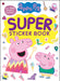 Peppa's Super Sticker Book (Peppa Pig) by Golden Books