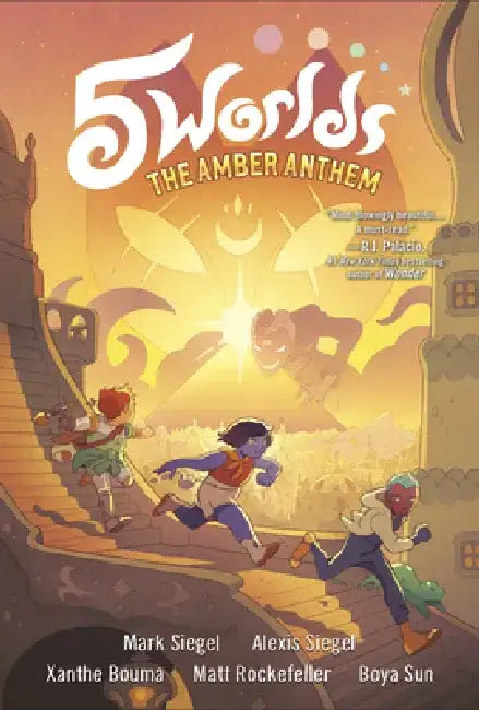 5 Worlds Book 4: The Amber Anthem: (A Graphic Novel) by Mark Siegel