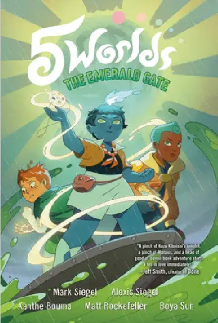 5 Worlds Book 5: The Emerald Gate by Mark Siegel