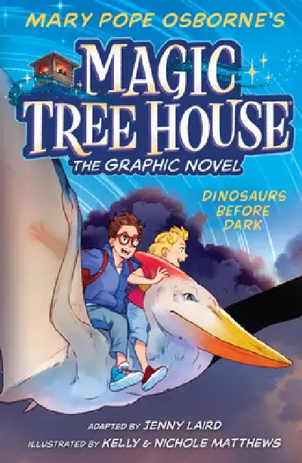 Dinosaurs Before Dark Graphic Novel by Jenny Laird