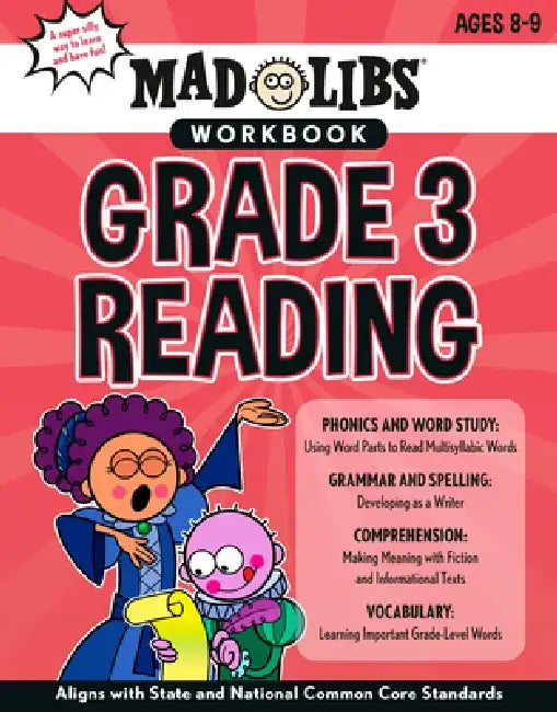 Mad Libs Workbook: Grade 3 Reading by Mad Libs