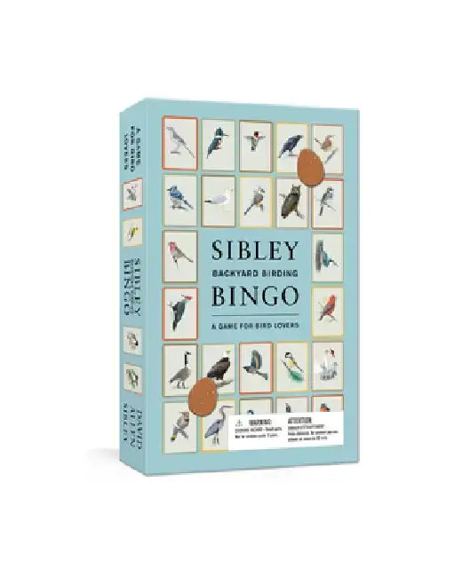 Sibley Backyard Birding Bingo: A Game for Bird Lovers: Board Games by David Allen Sibley