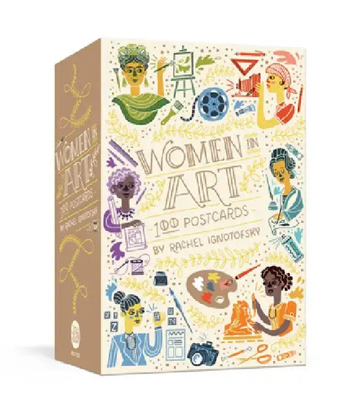 Women in Art: 100 Postcards by Rachel Ignotofsky