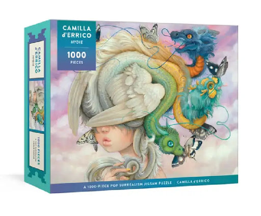 Hydie: A 1,000-Piece Pop Surrealism Jigsaw Puzzle: Jigsaw Puzzles for Adults, Jigsaw Puzzles for Kids by Camilla D'Errico