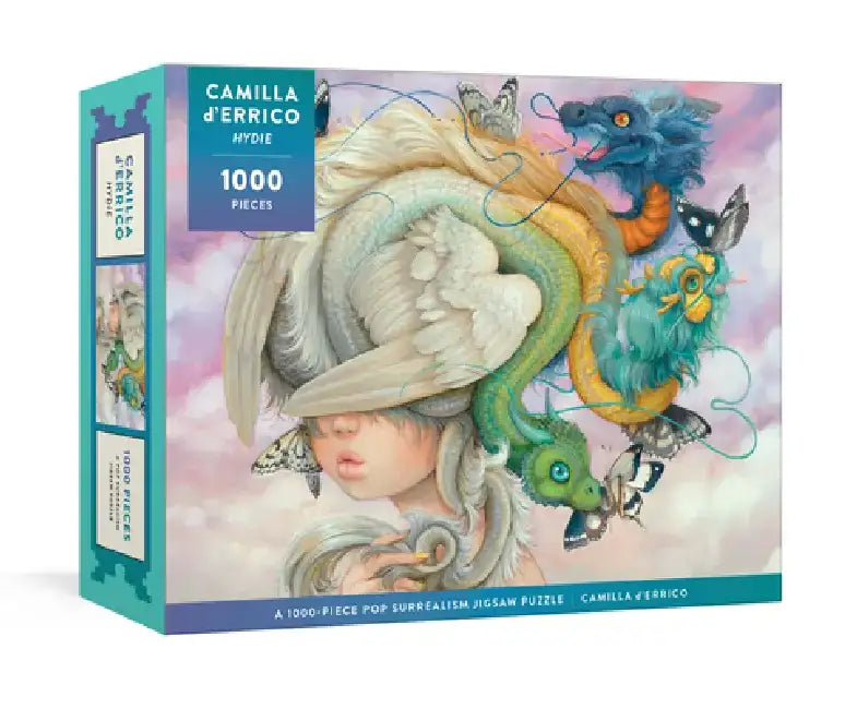 Hydie: A 1,000-Piece Pop Surrealism Jigsaw Puzzle: Jigsaw Puzzles for Adults, Jigsaw Puzzles for Kids by Camilla D'Errico