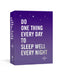 Do One Thing Every Day to Sleep Well Every Night: A Journal by Robie Rogge