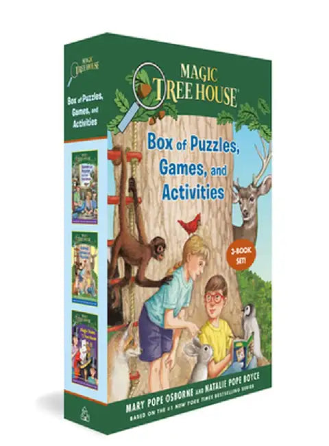 The Magic Tree House Box of Puzzles, Games, and Activities (3 Book Set) by Mary Pope Osborne