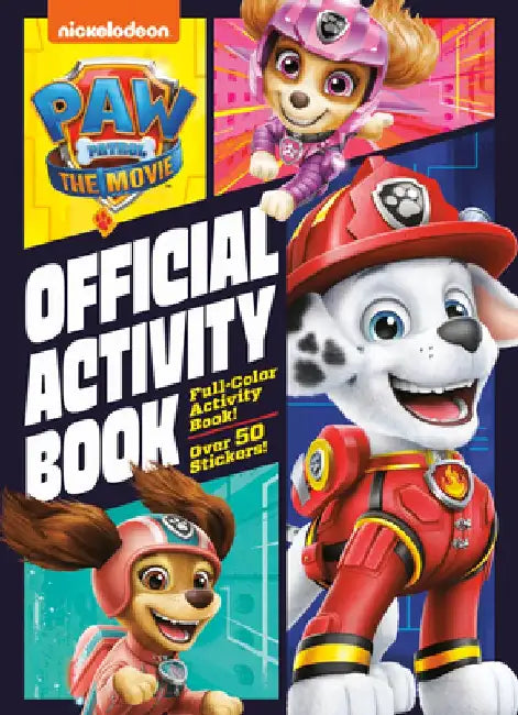 Paw Patrol: The Movie: Official Activity Book (Paw Patrol) by Golden Books