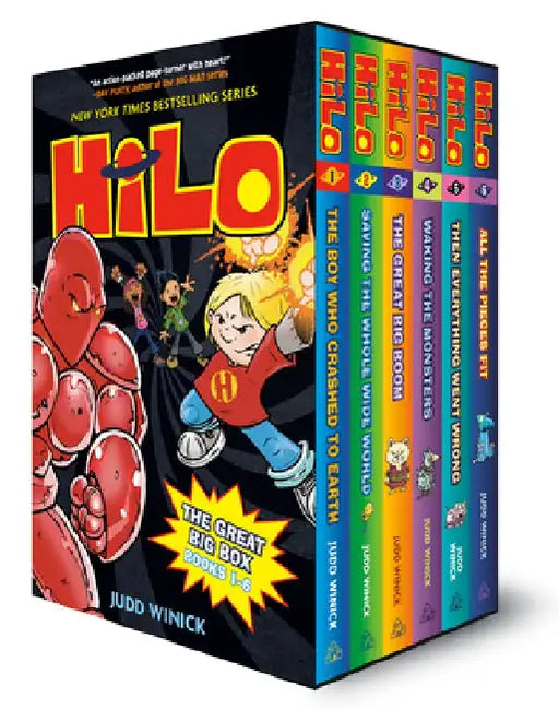 Hilo: The Great Big Box (Books 1-6) by Judd Winick