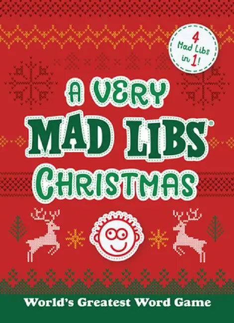 A Very Mad Libs Christmas: 4 Mad Libs in 1! by Mad Libs