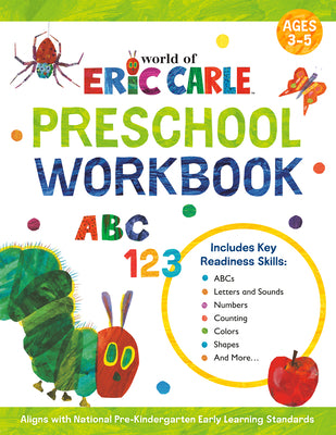 World of Eric Carle Preschool Workbook by Wiley Blevins