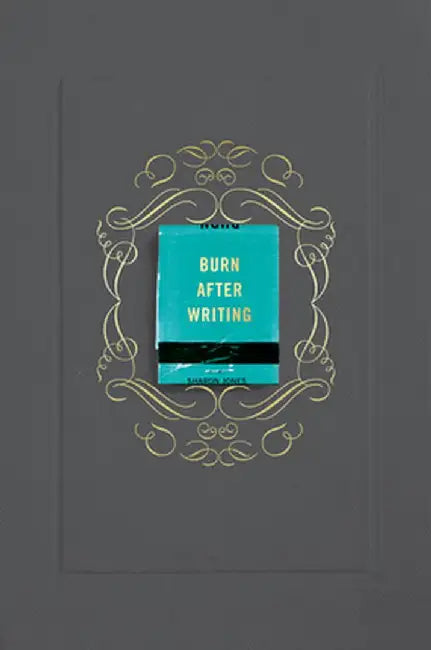 Burn After Writing (Gray) by Sharon Jones