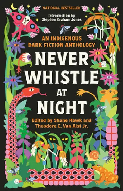 Never Whistle at Night: An Indigenous Dark Fiction Anthology by Shane Hawk