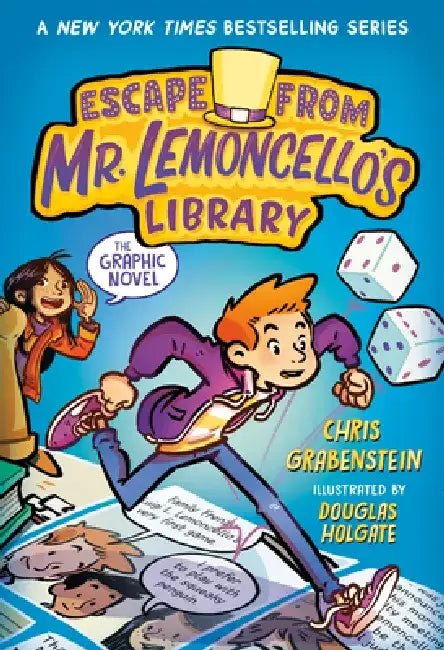 Escape from Mr. Lemoncello's Library: The Graphic Novel by Chris Grabenstein