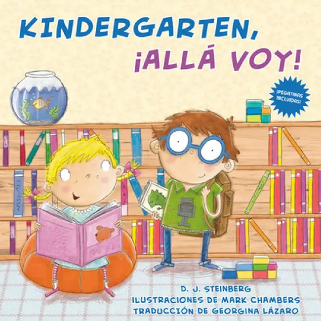 Kindergarten, ¡Allá Voy! by D. J. Steinberg