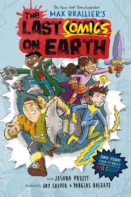 The Last Comics on Earth by Max Brallier