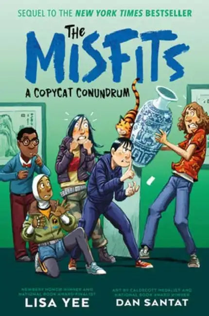 A Copycat Conundrum (the Misfits) by Lisa Yee, Dan Santat