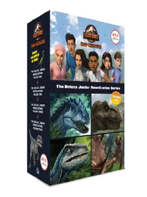 Camp Cretaceous: The Deluxe Junior Novelization Boxed Set (Jurassic World: Camp Cretaceous) by Steve Behling