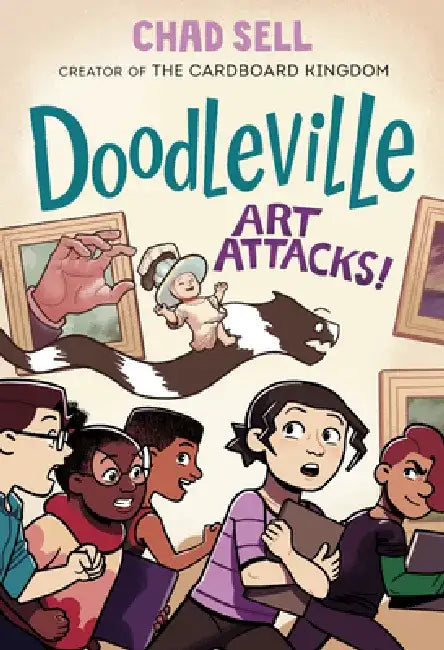 Doodleville #2: Art Attacks!: (A Graphic Novel) by Chad Sell