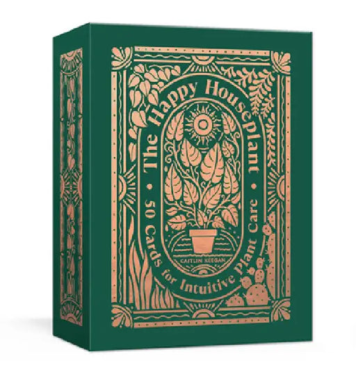 The Happy Houseplant Deck: 50 Cards for Intuitive Plant Care by Caitlin Keegan