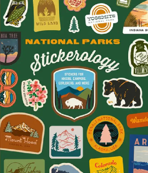 National Parks Stickerology: Vibrant Stickers That Celebrate the Outdoors: Stickers for Journals, Water Bottles, Laptops, Planners, Smartphones, an by Potter Gift