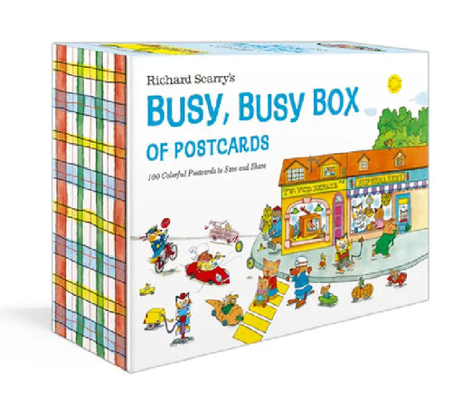 Richard Scarry's Busy, Busy Box of Postcards: 100 Colorful Postcards to Save and Share by Richard Scarry