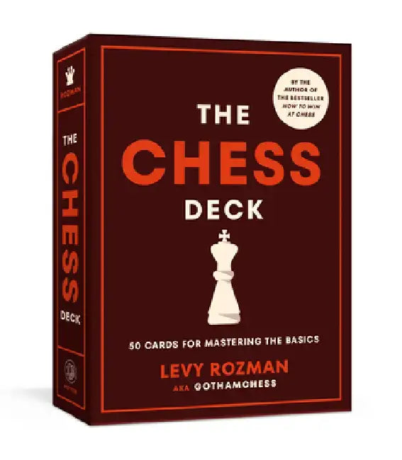 The Chess Deck: 50 Cards for Mastering the Basics by Levy Rozman