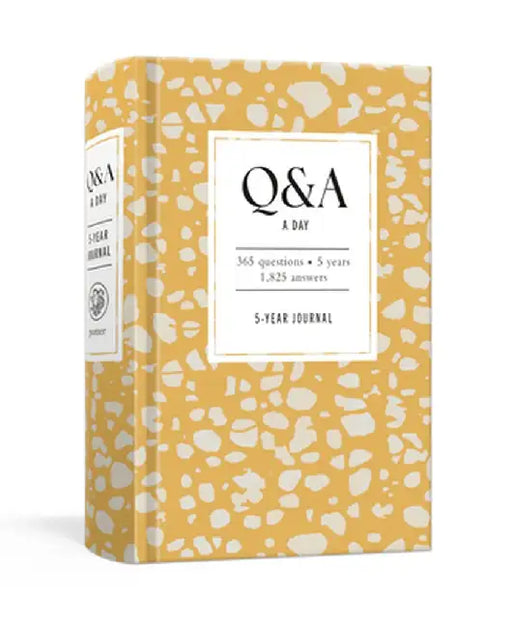 Q&A a Day #1: 5-Year Journal by Potter Gift