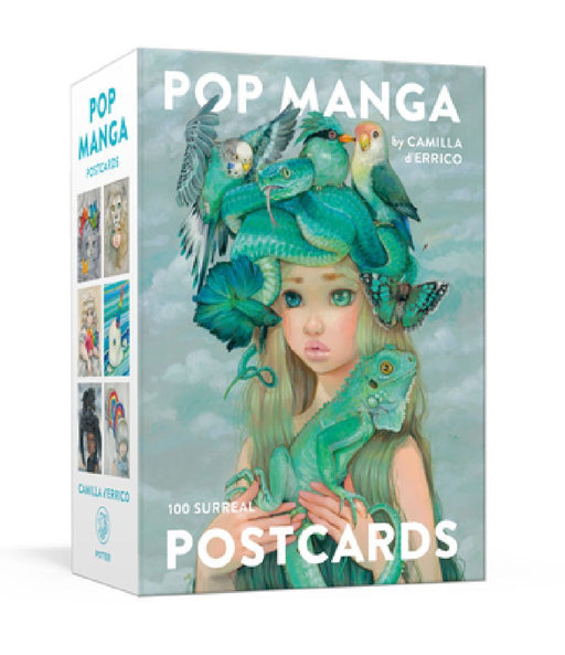 Pop Manga Postcards: 100 Surreal Postcards by Camilla D'Errico