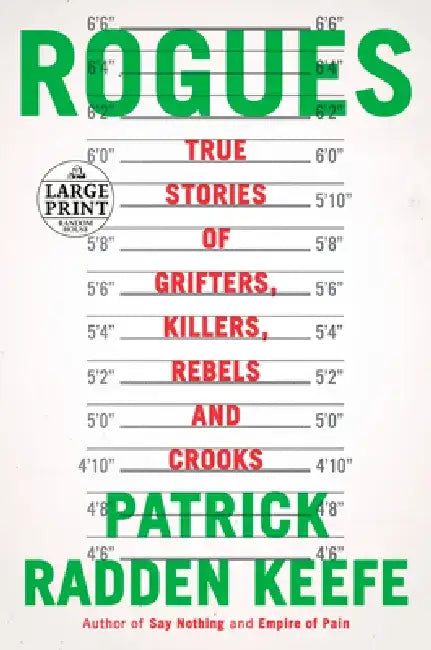 Rogues: True Stories of Grifters, Killers, Rebels and Crooks by Patrick Radden Keefe