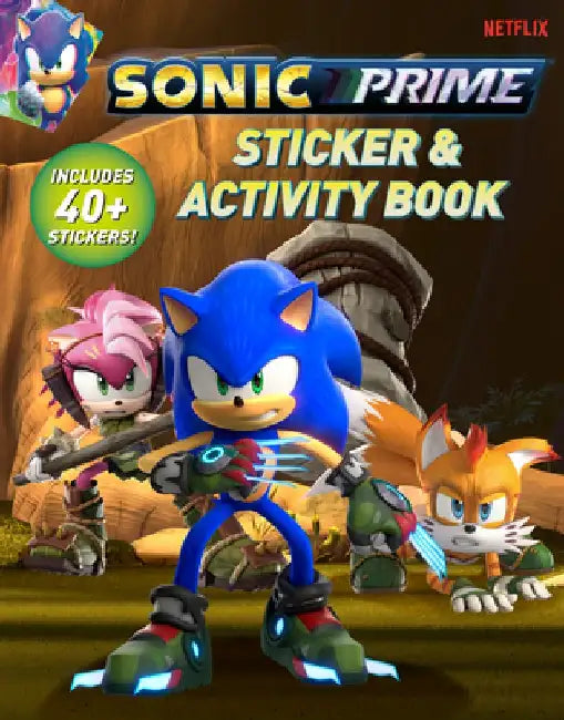 Sonic Prime Sticker & Activity Book by Gabriella Degennaro