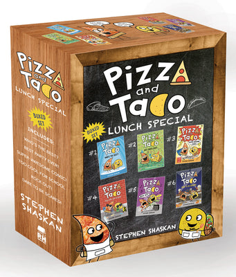 Pizza and Taco Lunch Special: 6-Book Boxed Set: Pizza and Taco: Who's the Best?; Pizza and Taco: Best Party Ever!; Pizza and Tac Super-Awesome Comic!; by Stephen Shaskan