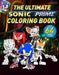 The Ultimate Sonic Prime Coloring Book by Patrick Spaziante