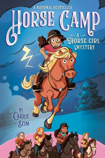 Horse Camp: A Horse Girl Mystery by Carrie Seim, Steph Waldo