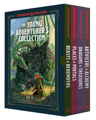 The Young Adventurer's Collection 2 (Dungeons & Dragons 4-Book Boxed Set): Beasts & Behemoths, Dragons & Treasures, Places & Portals, Artificers & Alc by Jim Zub