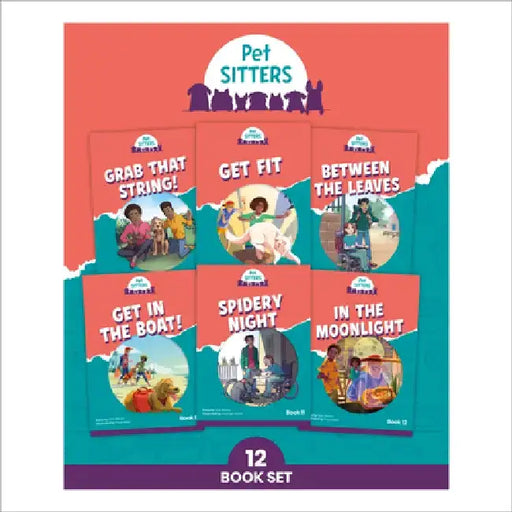 Phonic Books Pet Sitters: Decodable Phonic Books for Older Readers (CVC, Alternative Consonants and Consonant Digraphs, Alternative Spellings fo by Phonic Books