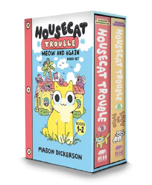 Housecat Trouble: Meow and Again Boxed Set: Housecat Trouble, Lost and Found (a Graphic Novel Boxed Set) by Mason Dickerson
