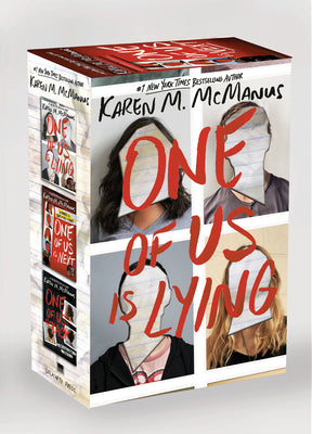 One of Us Is Lying Series Paperback Boxed Set: One of Us Is Lying; One of Us Is Next; One of Us Is Back by Karen M. McManus